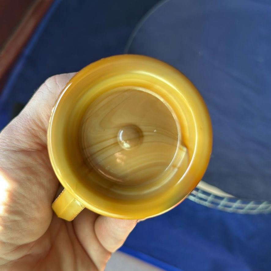 Doulton Lambeth Silicon Ware Ewers and Caramel Slag Glass - image 17 of 20