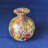 Vintage Murano Glass Trio Millefiori Gold Leaf Urn Vase Amedeo Rossetto Set Italian Art Glass - thumbnail 7 of 25