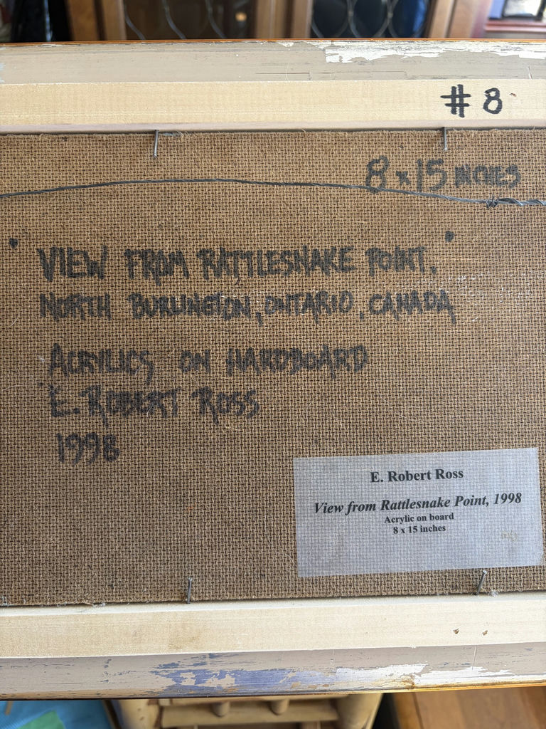 E.Robert Ross Paintings Of Rattlesnake Point - image 10 of 21