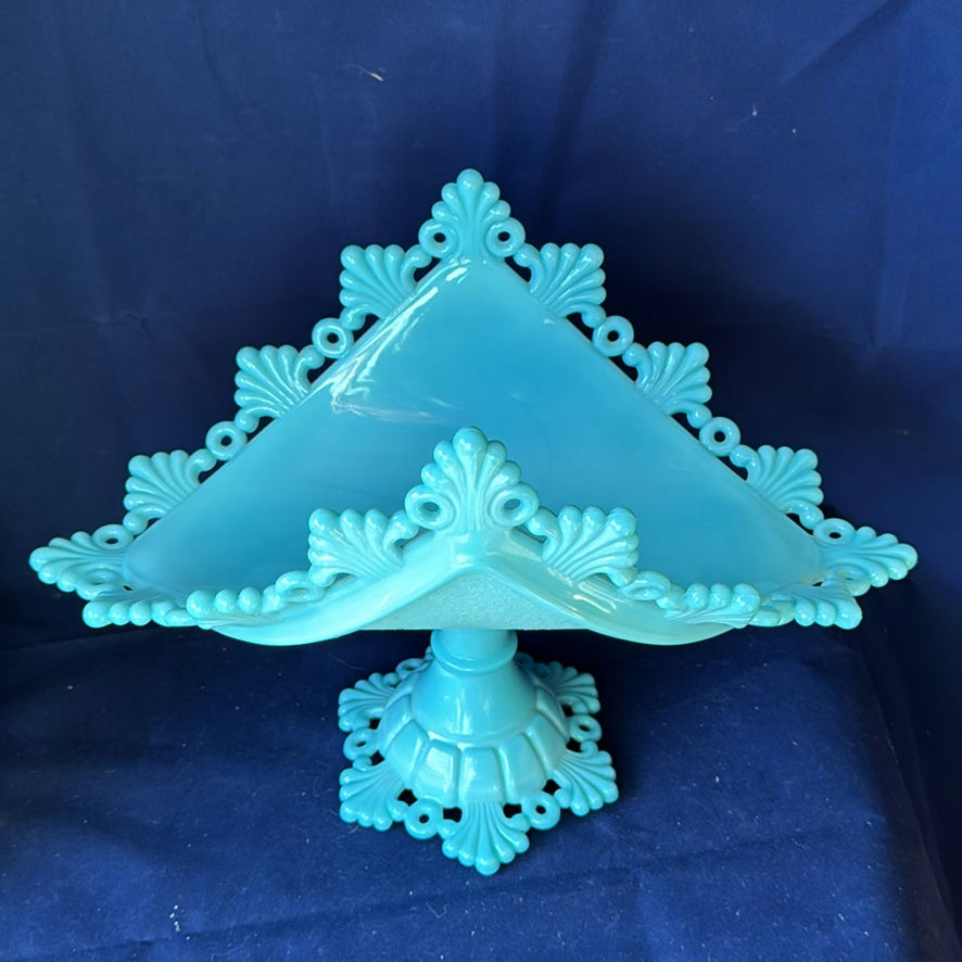 Westmoreland Blue Compote Dish And More - image 11 of 14