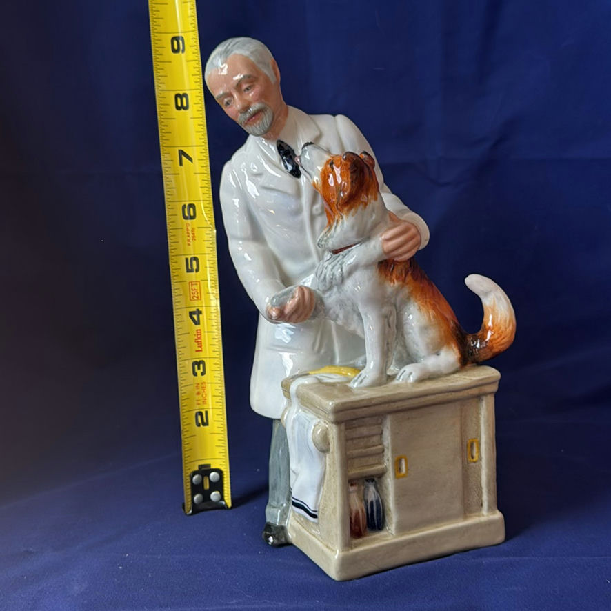 Royal Doulton Thanks Doc Vet With Dog - image 2 of 6