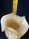 Pair of Fine Studio Art Glass Vases - Karl Schantz Style 17" Floor Vase & Murano Style 7.5" - thumbnail 13 of 14