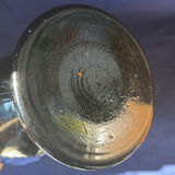 Antique 19thC Bohemian Black Amethyst Glass Vase - Matching Pattern #12, Wide Rim - thumbnail 9 of 12