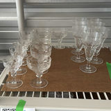Antique Crystal Glasses In 3 Sizes - thumbnail 11 of 11