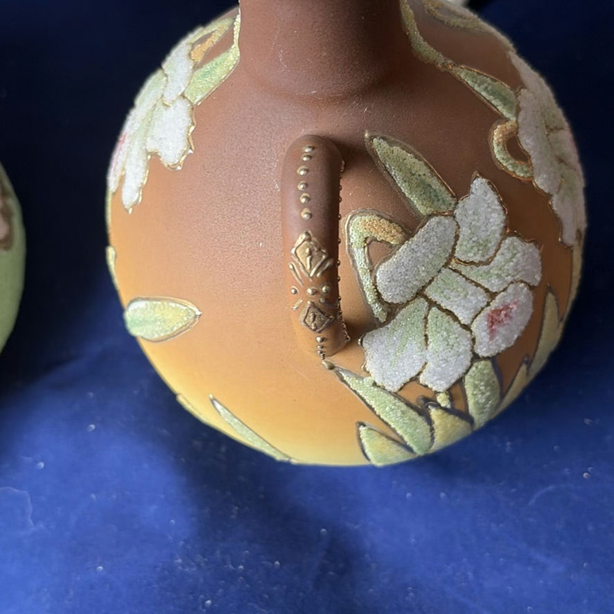 4 piece Nippon Coralene porcelain set - image 10 of 28