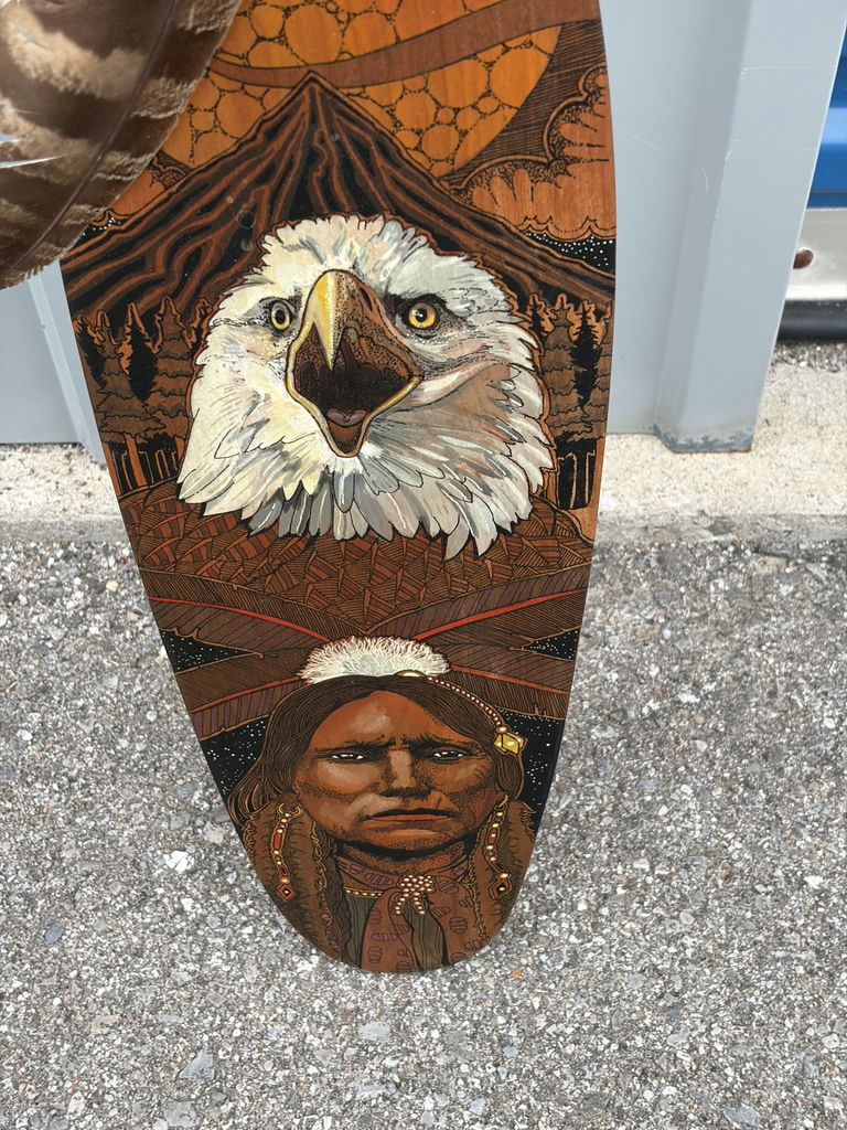 Canadian John Doherty Indigenous Paddle Art - image 4 of 9