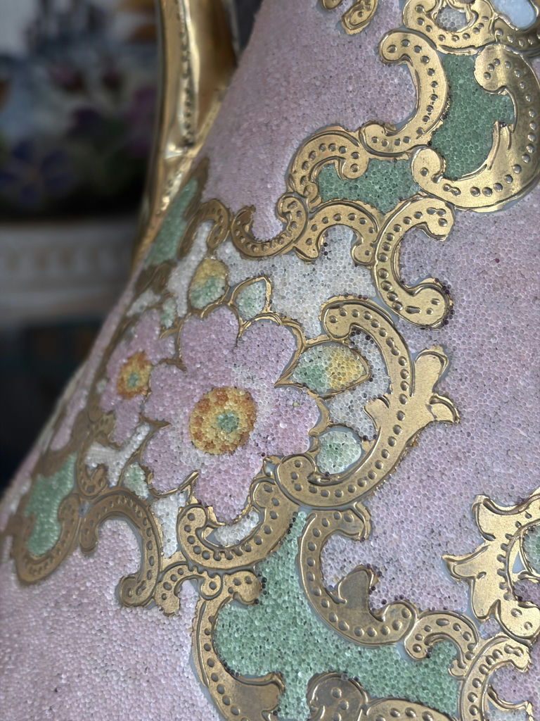 4 piece Nippon Coralene porcelain set - image 26 of 28