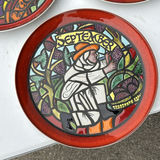A Collection of twelve Poole pottery 'Medieval Calendar' series ceramic plates - thumbnail 9 of 26