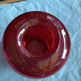 Lot of 4 Vintage Edward Roman Signed Studio Art Glass Vases Canadian Heritage - thumbnail 17 of 18