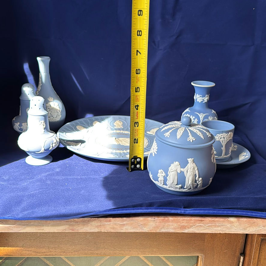 Wedgwood Jasperware Light Blue - image 2 of 26