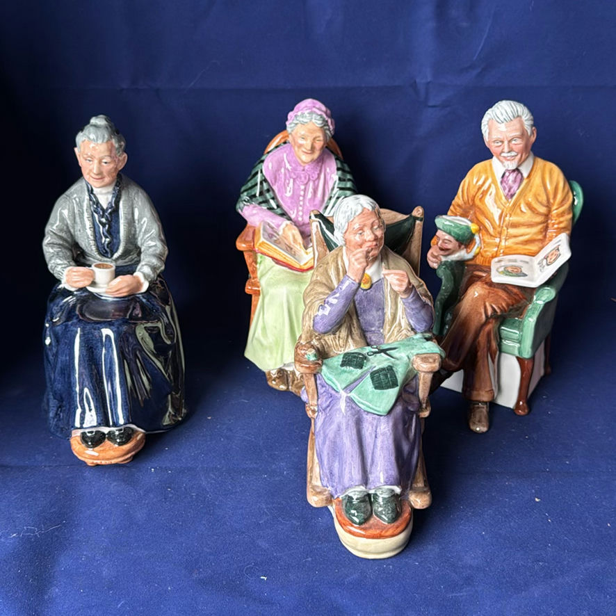 Royal Doulton 4 Senior Figurines - image 1 of 18