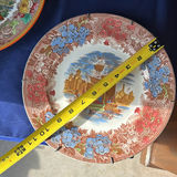 Antique English Transferware Plates Multi-Color Lot – Spode Delft Hurstmonceux & Wedgwood Ferrara - thumbnail 11 of 17