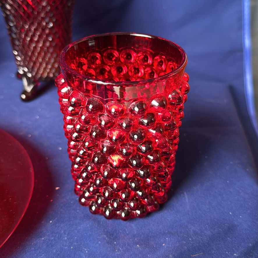Ruby Red Pressed Glassware - image 4 of 17