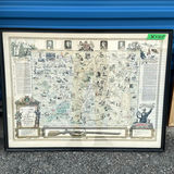 3 Framed Maps - thumbnail 5 of 6