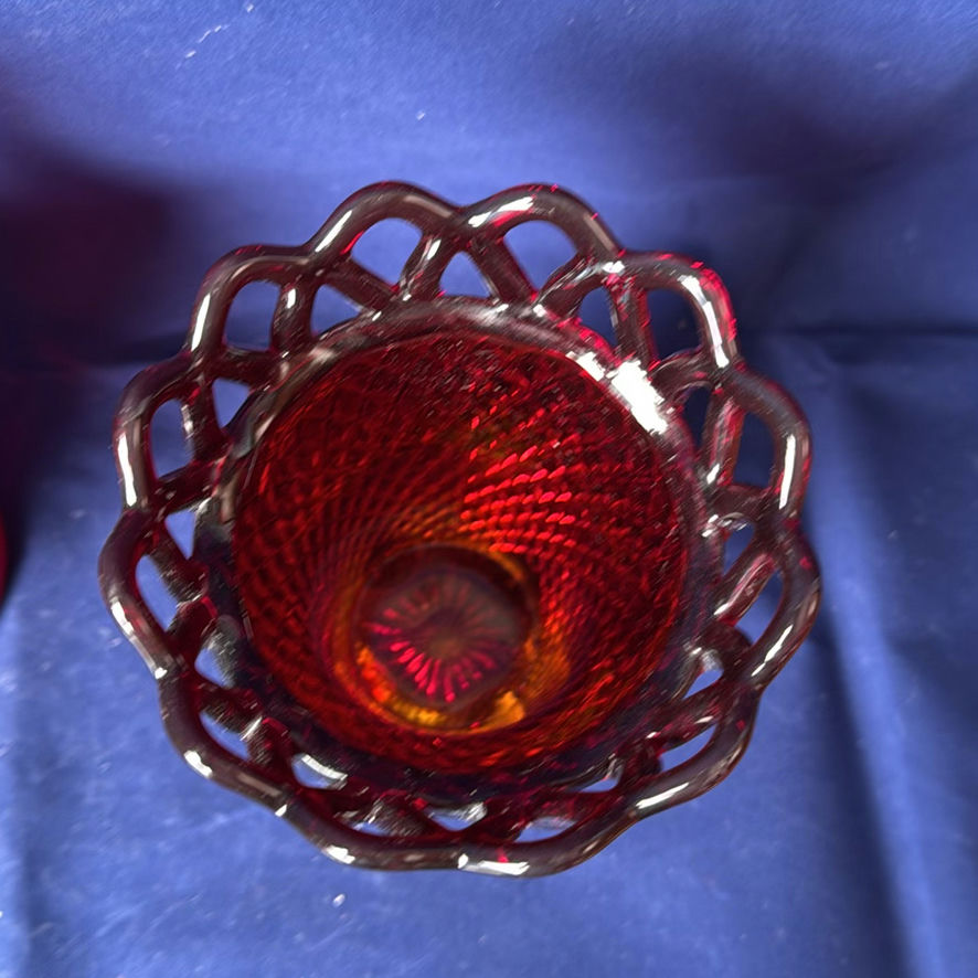 Ruby Red Pressed Glassware - image 9 of 17