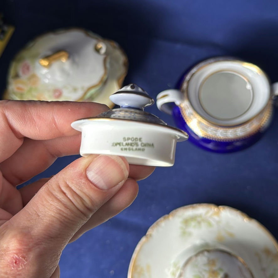 Sugar Bowls Nippon, Spode And More - image 19 of 25