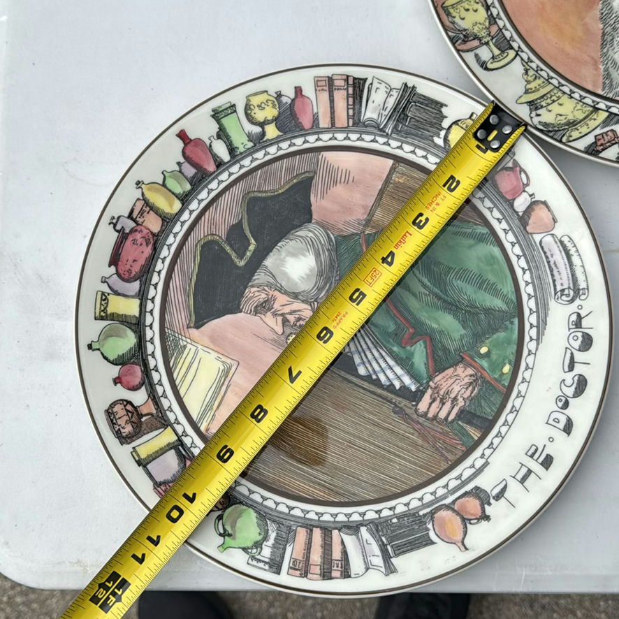 Set of Six Royal Doulton Colonial Character Decorative Plates - image 2 of 15