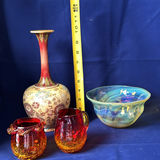 RD Lambeth Vase And Glass Decor - thumbnail 2 of 19