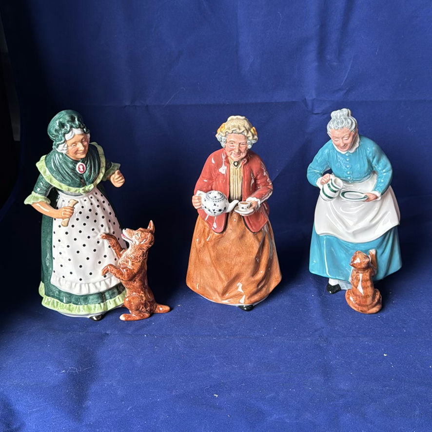 Royal Doulton Senior Lady Figurines - image 1 of 14