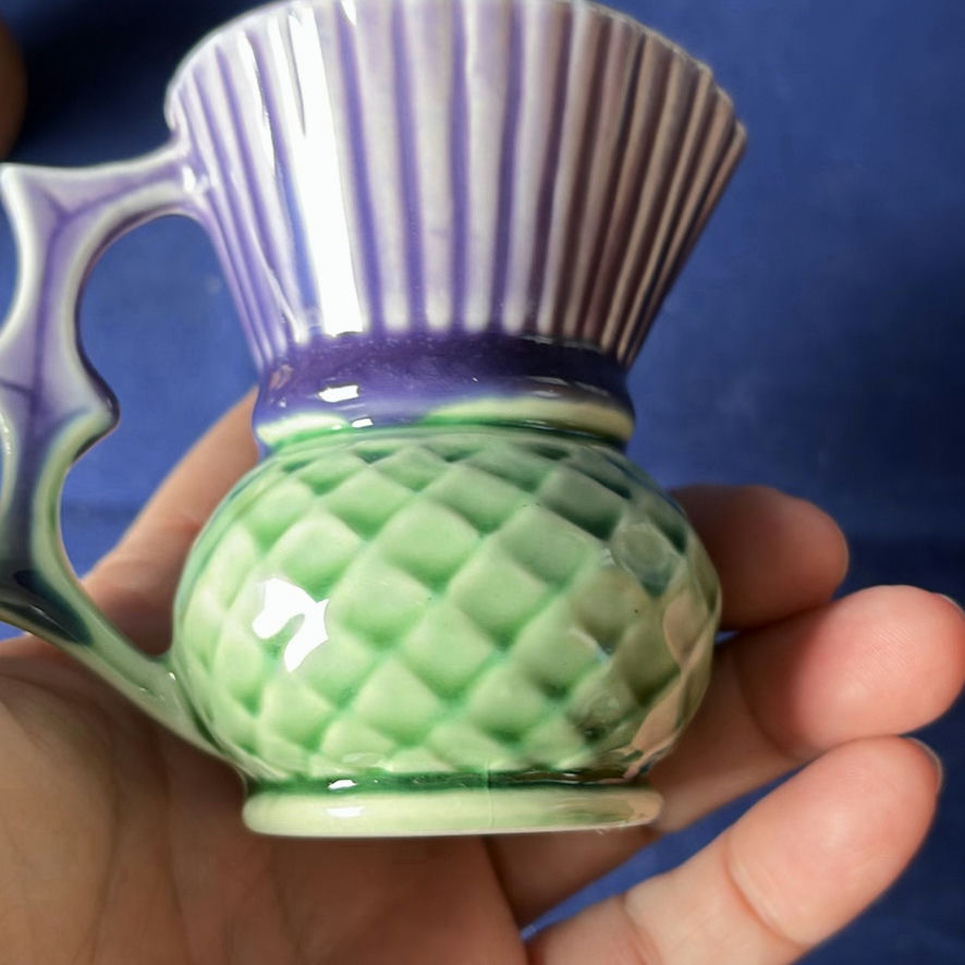 Argyll Pottery Pitcher And Mini Vases - image 7 of 9