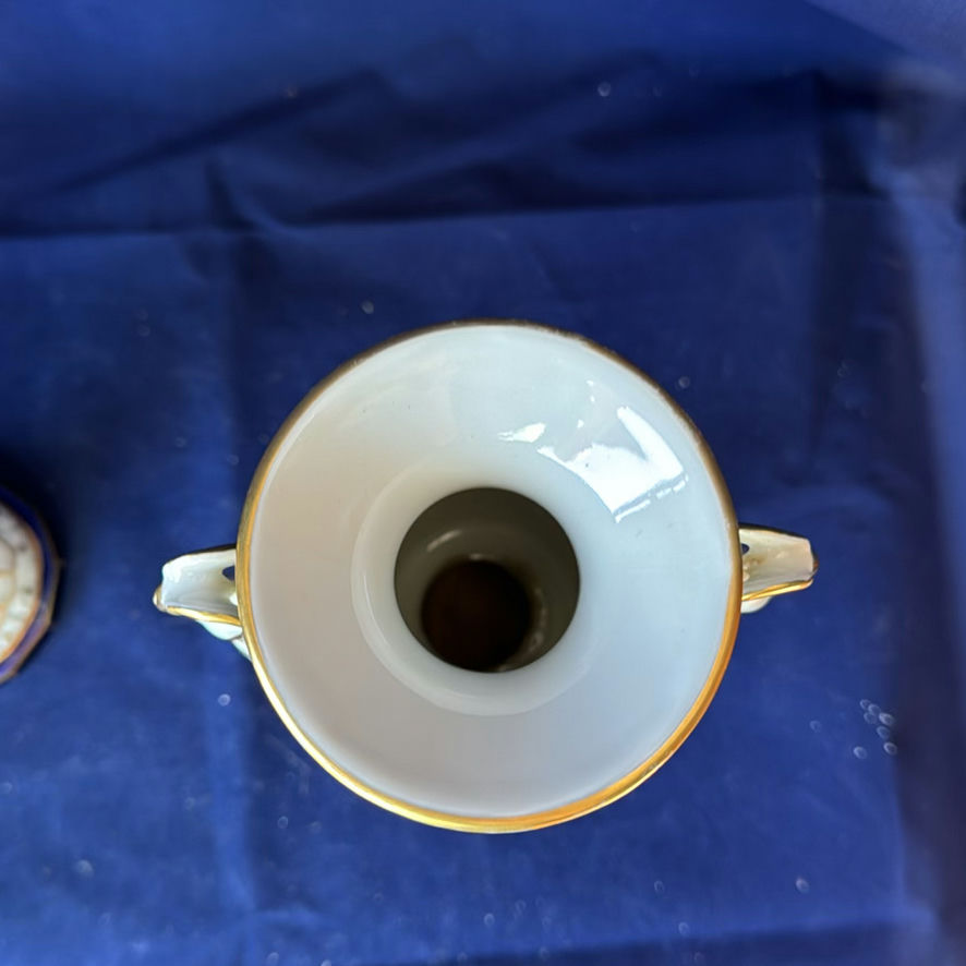 Antique & Vintage European Porcelain Vase Collection (3 Pieces) - image 9 of 14