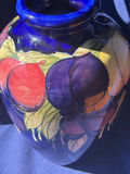 Moorcroft Fruit Pattern Vase “Wisteria Plum” 12” Tall - thumbnail 12 of 18