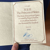 Royal Doulton H.R.H. The Princess of Wales Portrait Figure - thumbnail 8 of 8