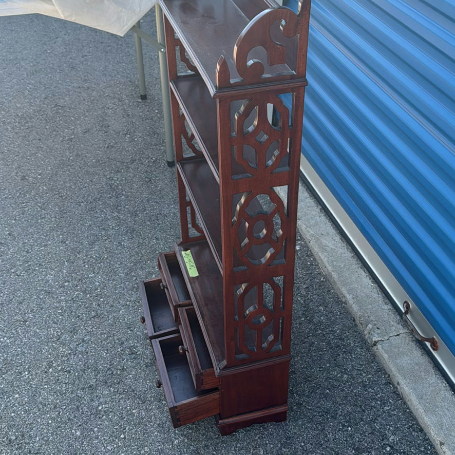 Wooden Shelving Unit with Drawers - image 7 of 8