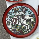 A Collection of twelve Poole pottery 'Medieval Calendar' series ceramic plates - thumbnail 15 of 26