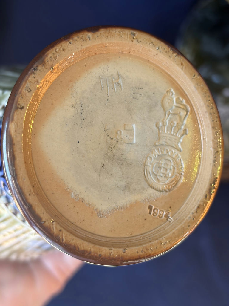 Antique Doulton Lambeth stoneware vases - image 7 of 8