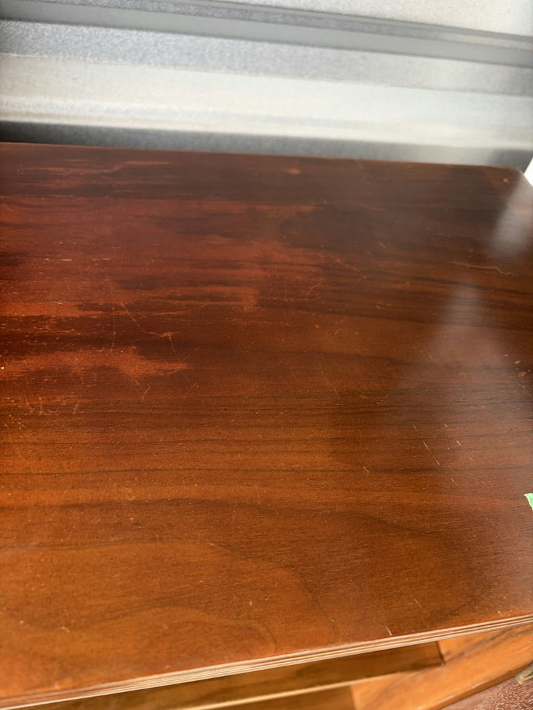 Wooden Glass-Front Display Cabinet - image 6 of 7