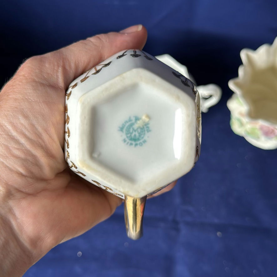Various Creamers, 2 lidded Dishes Nippon, Hammersley And More - image 27 of 35