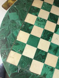 Vintage Malachite Chessboard With Original Stone Pieces - thumbnail 12 of 13