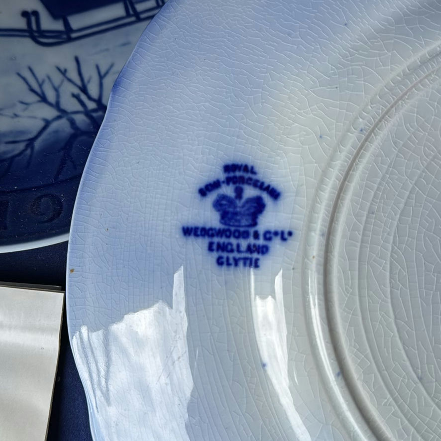 Wedgwood And Royal Copenhagen Plates - image 5 of 14