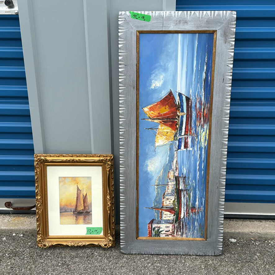 2 Pcs Of Nautical Art - image 1 of 8