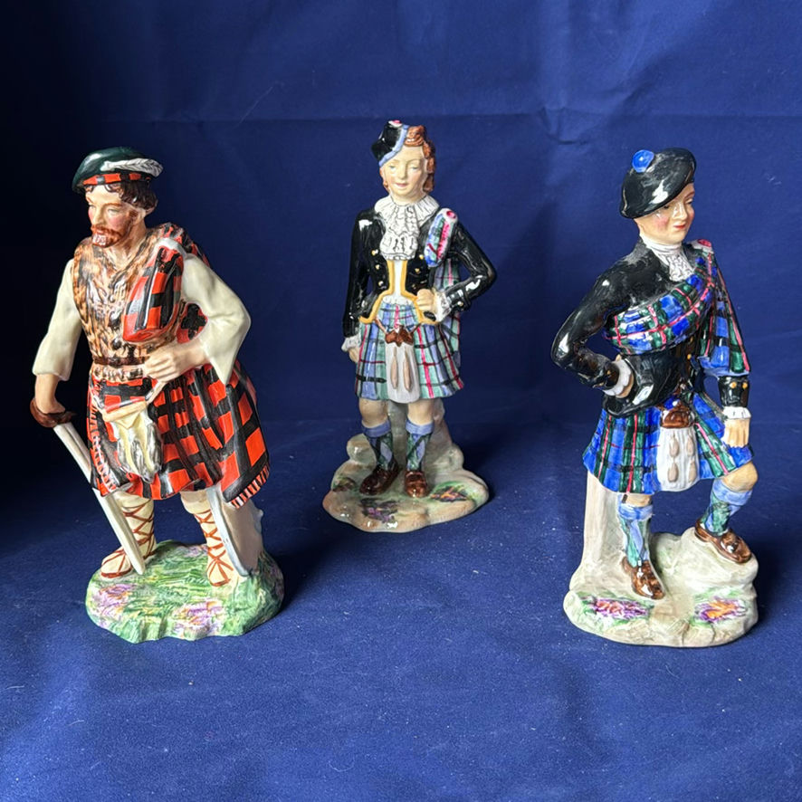Radnor Bone China Scottish Clan Figures - image 1 of 14