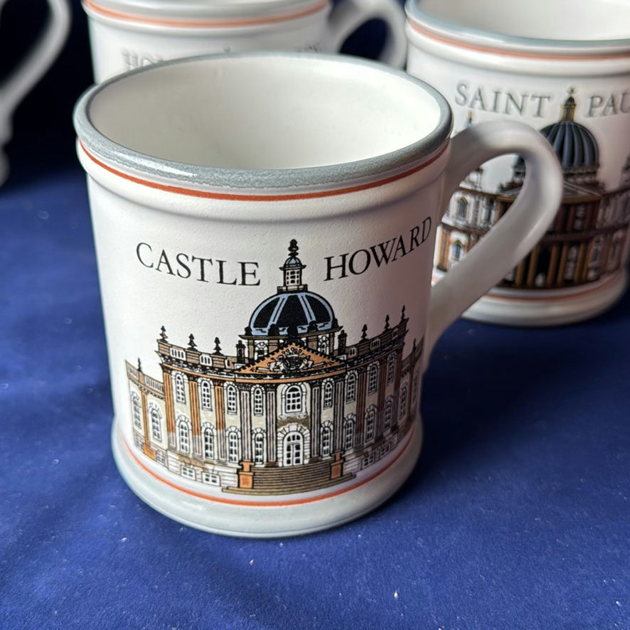 Denby England Landmark Ceramic Mugs Set - image 9 of 20