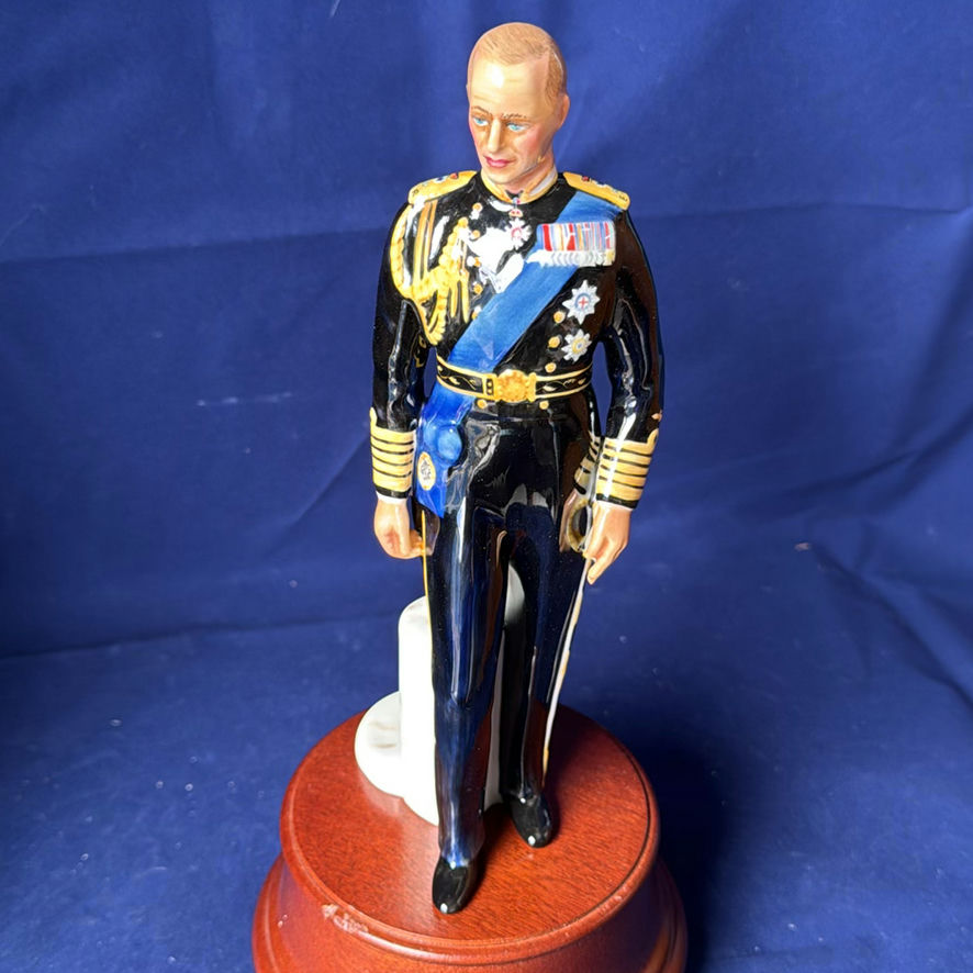 Royal Doulton H.R.H. Prince Philip Duke of Edinburgh Porcelain Figurine - image 2 of 5