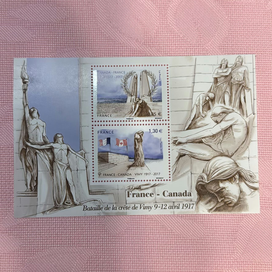 Canadian War Stamps And Coins Incl. 2017 $3 Fine Silver Coin - image 11 of 14