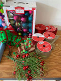 Assorted Christmas Decorations and 4-Foot Pre-Lit Tree - thumbnail 4 of 5
