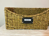 Three woven pantry storage baskets. - thumbnail 2 of 4