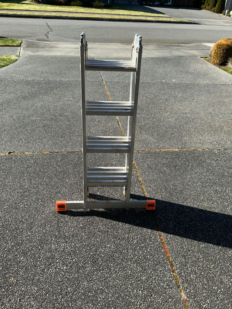 Aluminum Krause multi-matic ladder - image 1 of 4