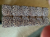 Leopard Print Tufted Storage Ottoman - thumbnail 3 of 4