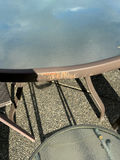 Round Glass-Top Outdoor Dining Table with Four Woven Chairs and Two Side Tables - thumbnail 4 of 4
