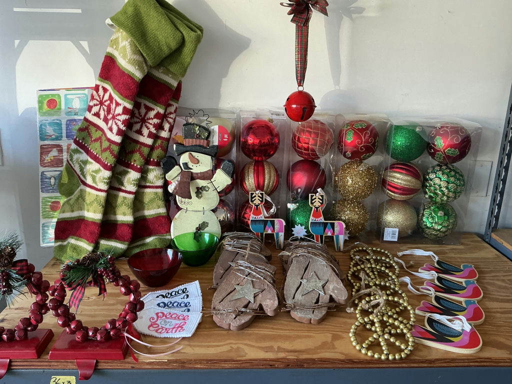 Christmas Decorations and Faux Tree Kit. - image 1 of 8