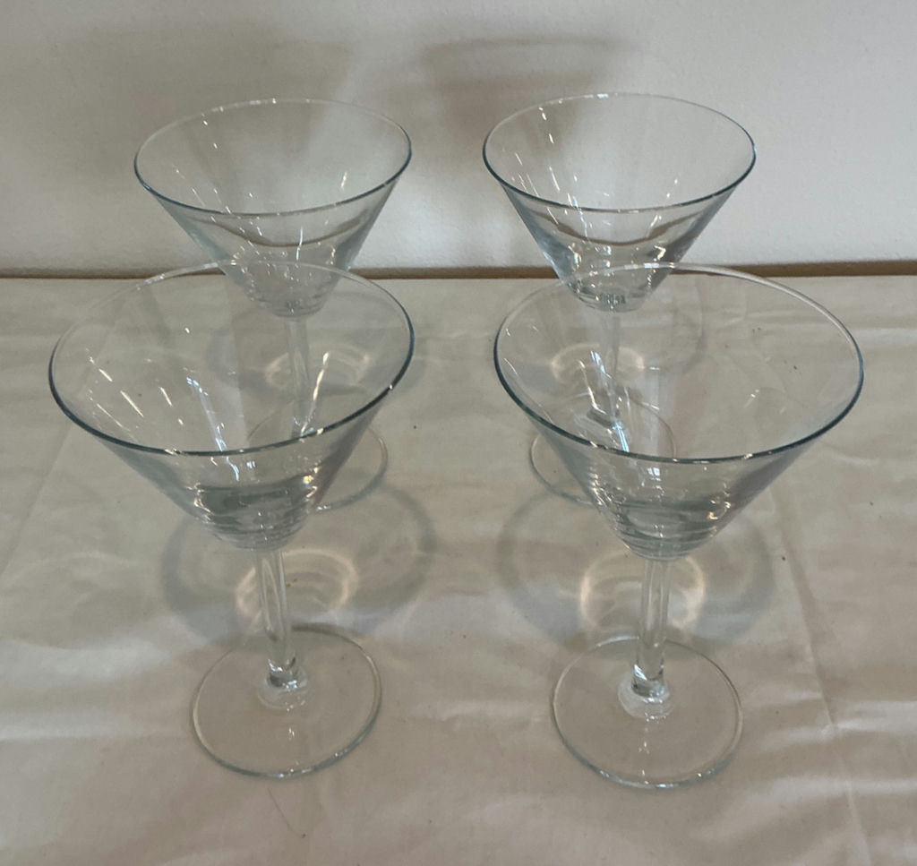 Assorted glassware and cocktail glasses. - image 3 of 5
