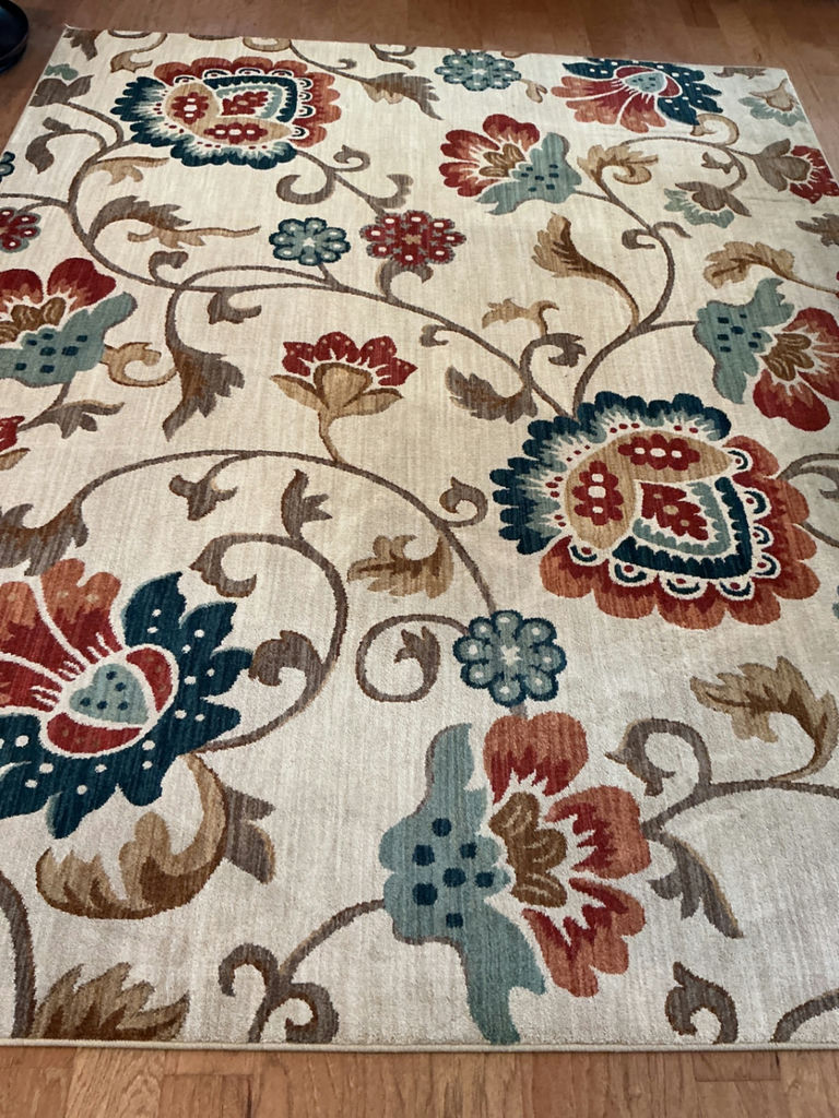 Floral Patterned Area Rug - image 1 of 5