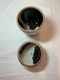 Set of two Earthtone Pottery containers. - thumbnail 6 of 7