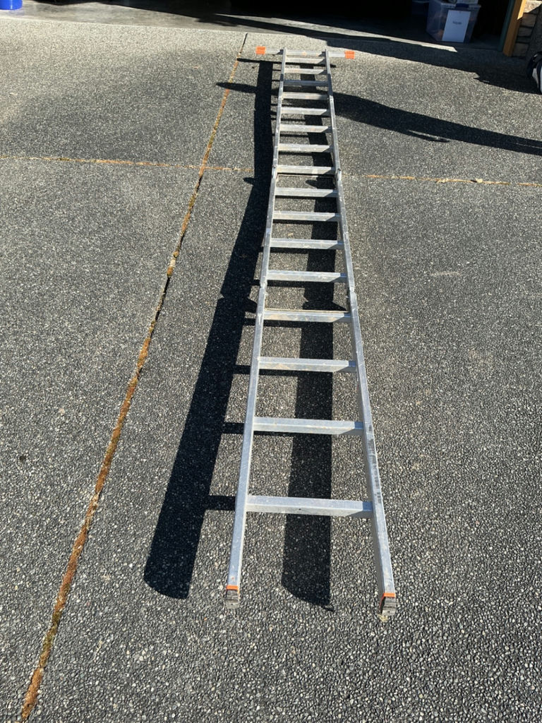 Aluminum Krause multi-matic ladder - image 4 of 4