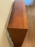 Wood four-shelf bookcase - thumbnail 3 of 4